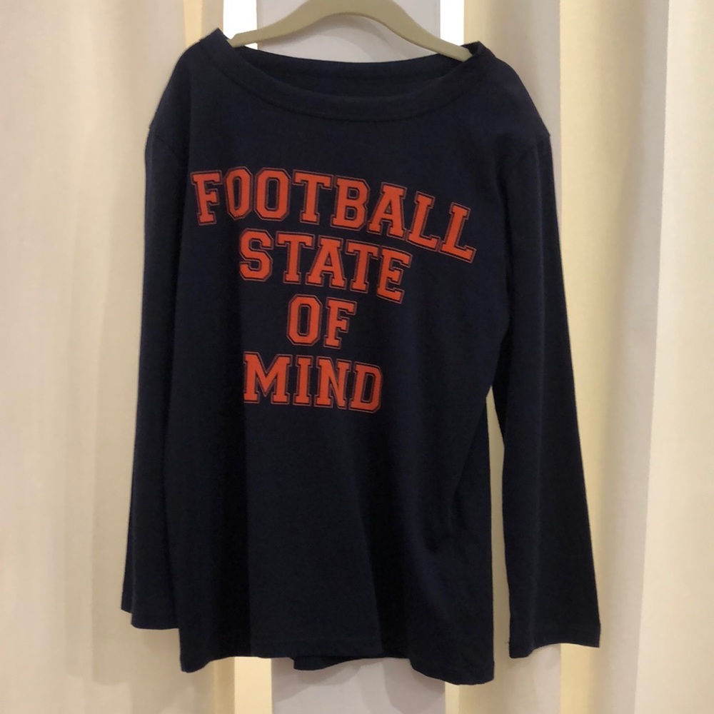 boys football state of mind tee